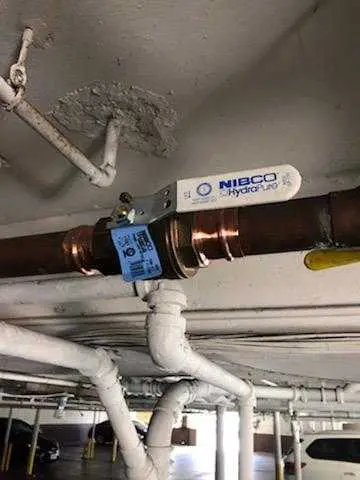 Copper pipe repair and valve work for Backflow Testing in Brinckerhoff
